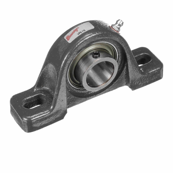 Mounted Ball Bearing, Taiwano Bolt Pillow Block, High Base, Concentric